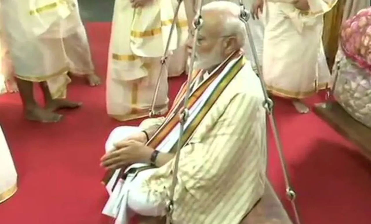 Narendra Modi, Guruvayur Temple, Kerala Visit