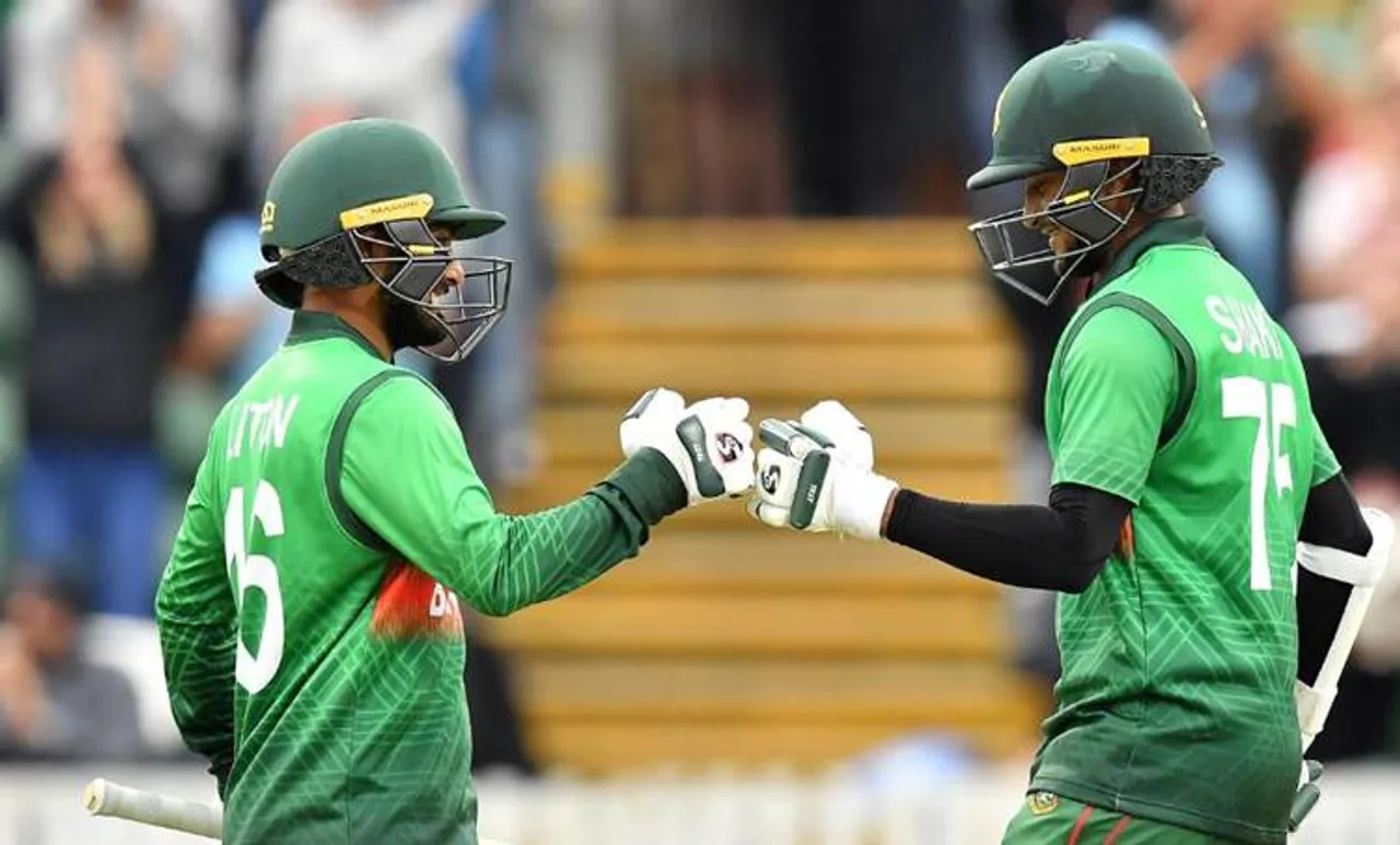 ഷാക്കിബിന് സെഞ്ചുറി, വെടിക്കെട്ട് ബാറ്റിങ്ങുമായി ലിറ്റൺ; ബംഗ്ലാ കടുവകളുടെ ഗർജ്ജനത്തിൽ വീണ് വിൻഡീസ്