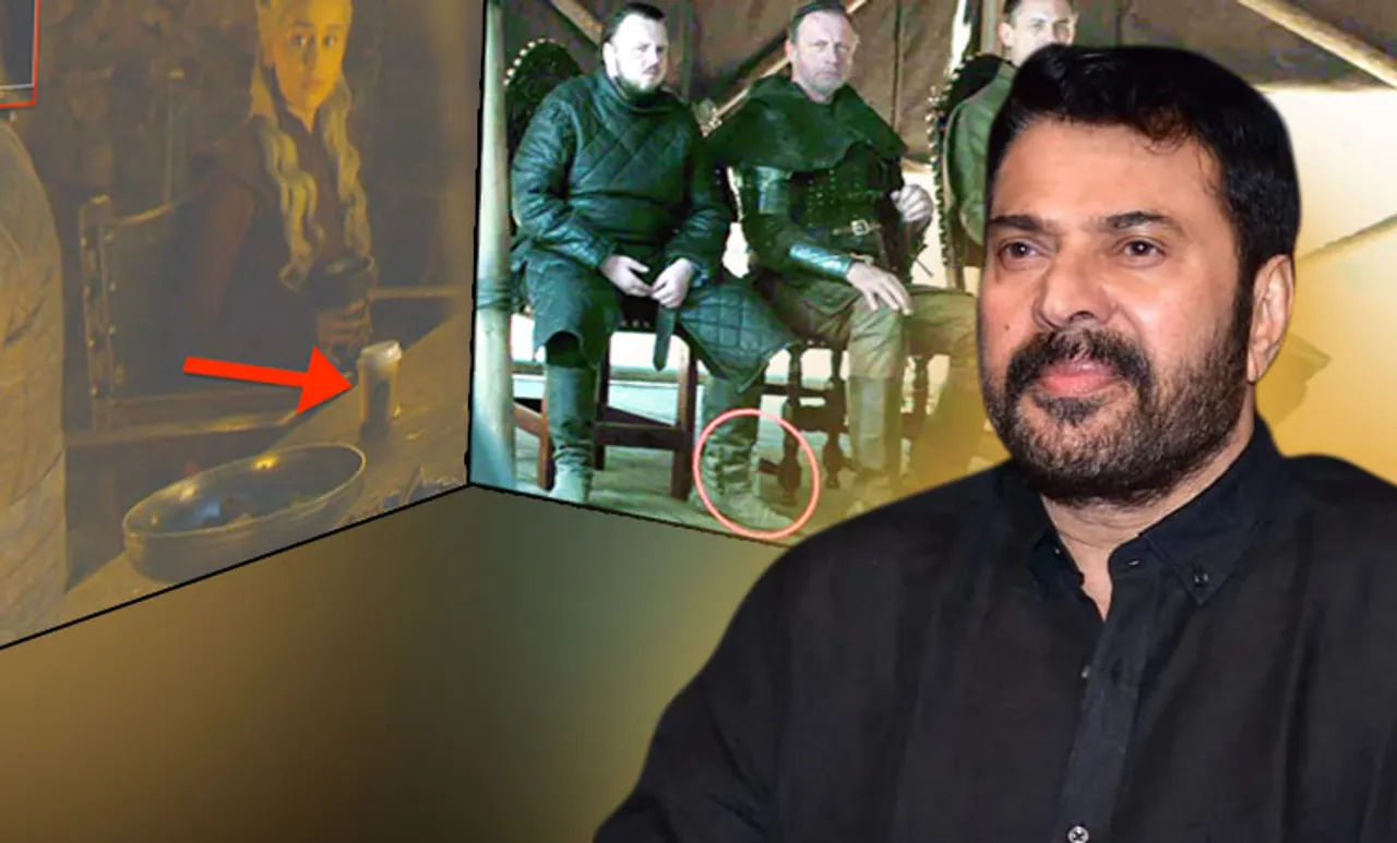 mammootty, mammootty photos, mammootty unda, unda mammootty, the crown, game of thrones, GoT blooper, മമ്മൂട്ടി, മമ്മൂട്ടി ഉണ്ട