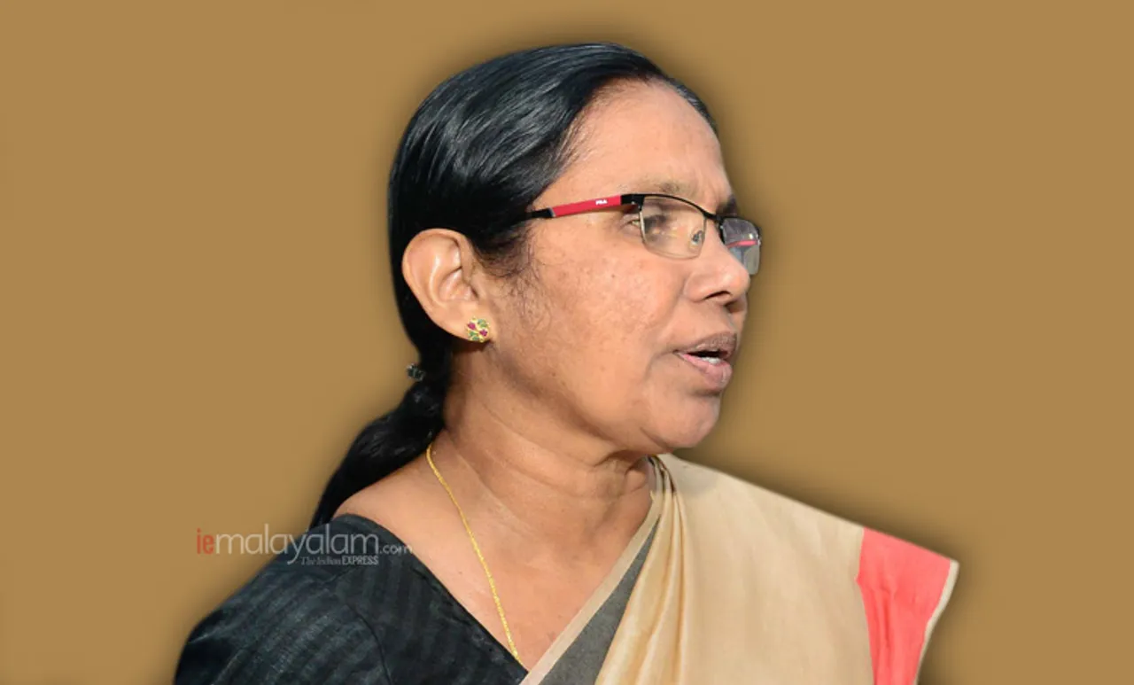 KK Shailaja Sabarimala Women Entry
