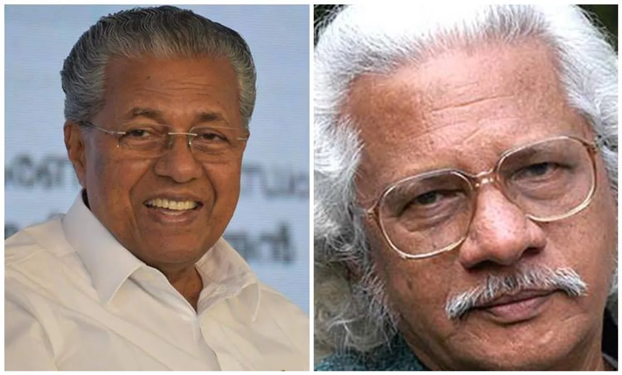 'ഒരാളൊരു വിവരദോഷം പറഞ്ഞെന്ന് കരുതി'; അടൂരിന്റെ വീട്ടില്‍ മുഖ്യമന്ത്രി എത്തി