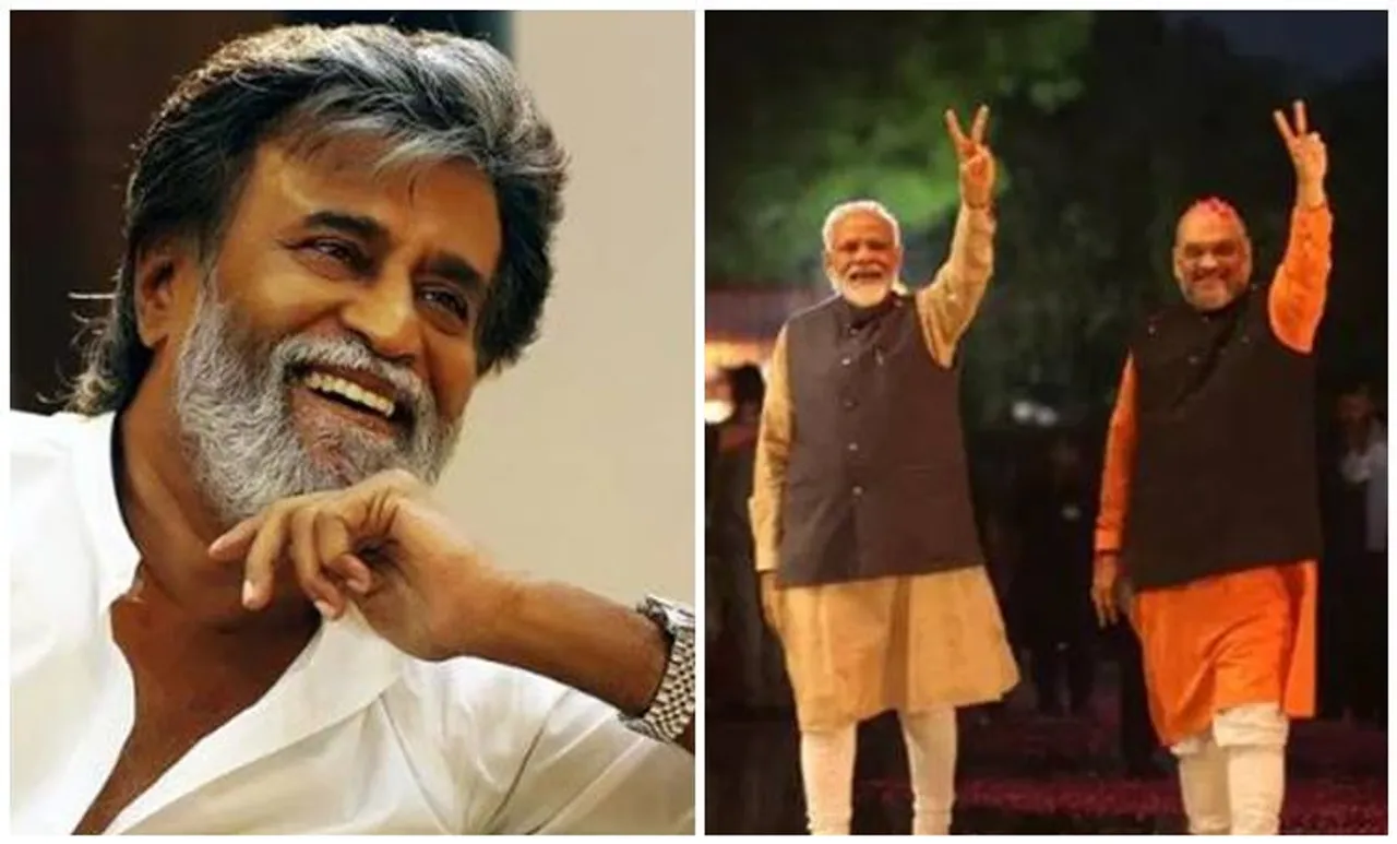 തലൈവര്‍ വാഴ്ത്തല്‍; മോദിയും അമിത് ഷായും നയതന്ത്രജ്ഞരെന്ന് രജനീകാന്ത്