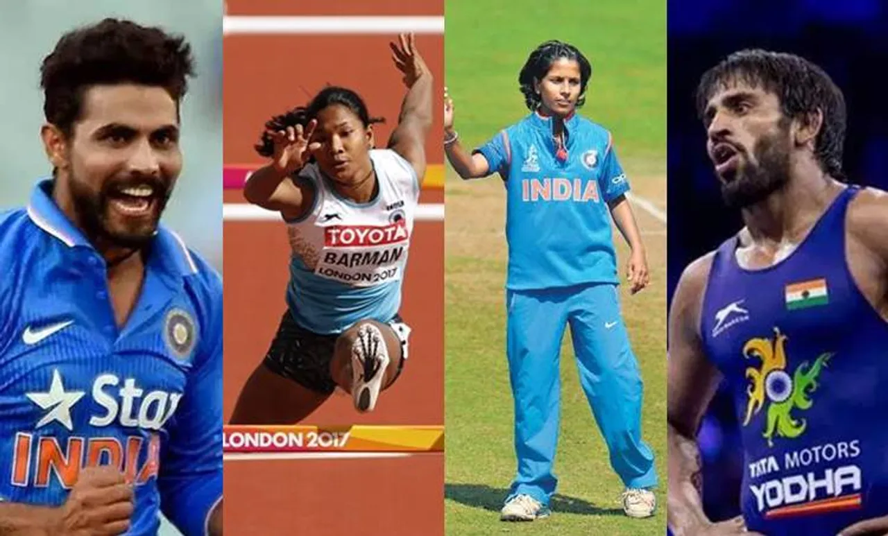 Arjuna Award, അർജുന അവാർഡ്,Muhammed Anas, മുഹമ്മജ് അനസ്,Anas Arjuna Award, അനസ് അർജുന അവാർഡ്,Ravindra Jadeja, Swapna Barman, ie malayalam,