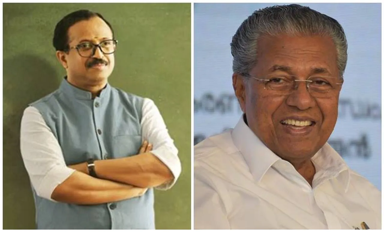 Pinarayi Vijayan V Muraleedharan Flood Hindi