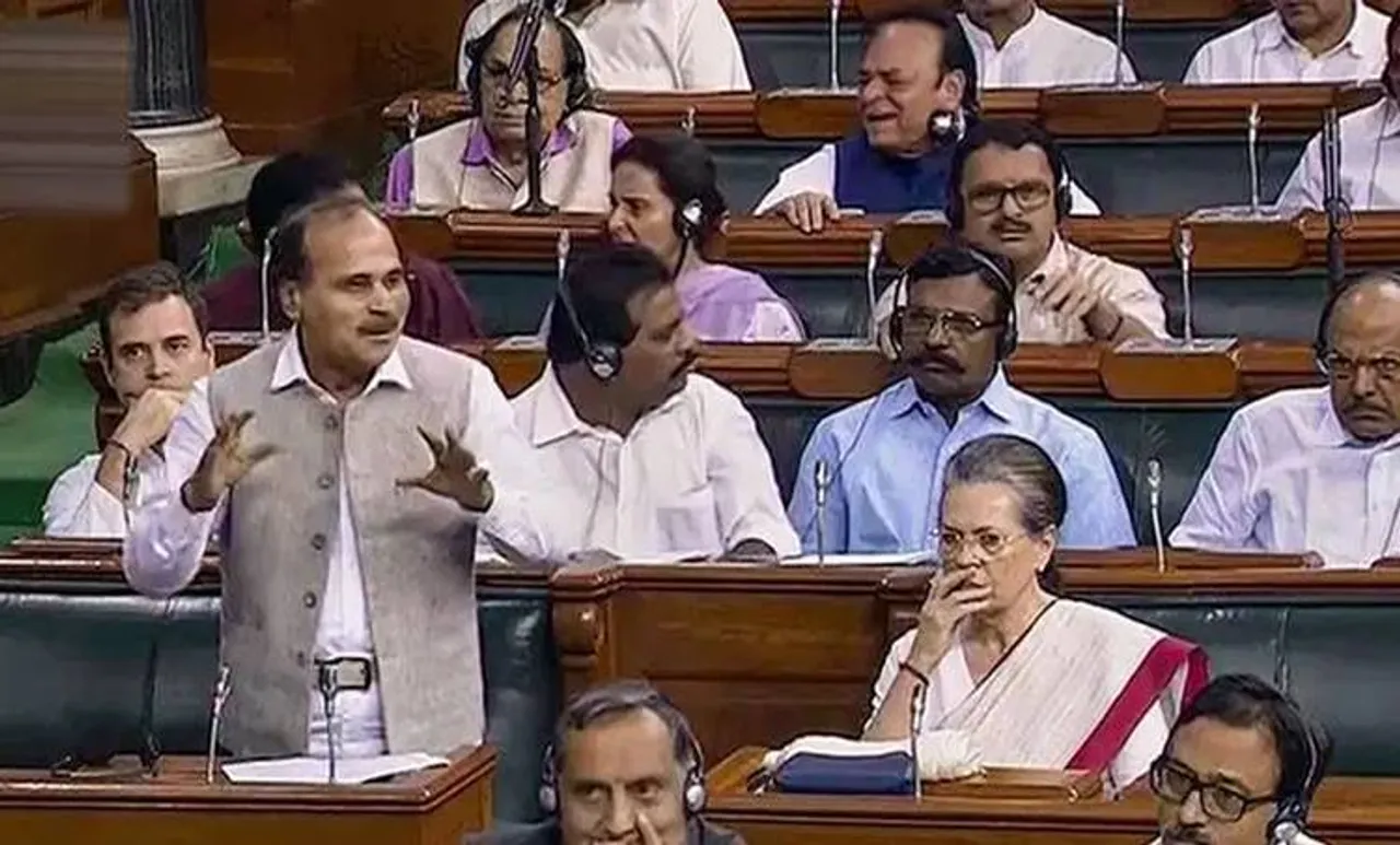 കശ്മീര്‍ ഇന്ത്യയുടെ അവിഭാജ്യ ഭാഗമാണോ? അധീറിന്റെ 'സെല്‍ഫ് ഗോള്‍', സോണിയക്കും രാഹുലിനും അതൃപ്തി