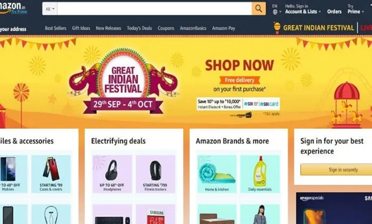 Amazon Great Indian Festival 2019, ആമസോൺ ഗ്രേറ്റ് ഇന്ത്യൻ ഫെസ്റ്റിവൽ, Amazon Great Indian Festival 2019 sale, Amazon Great Indian Festival 2019 deals, Amazon Great Indian Festival 2019 start date ആമസോൺ, ie malayalam, ഐഇ മലയാളം