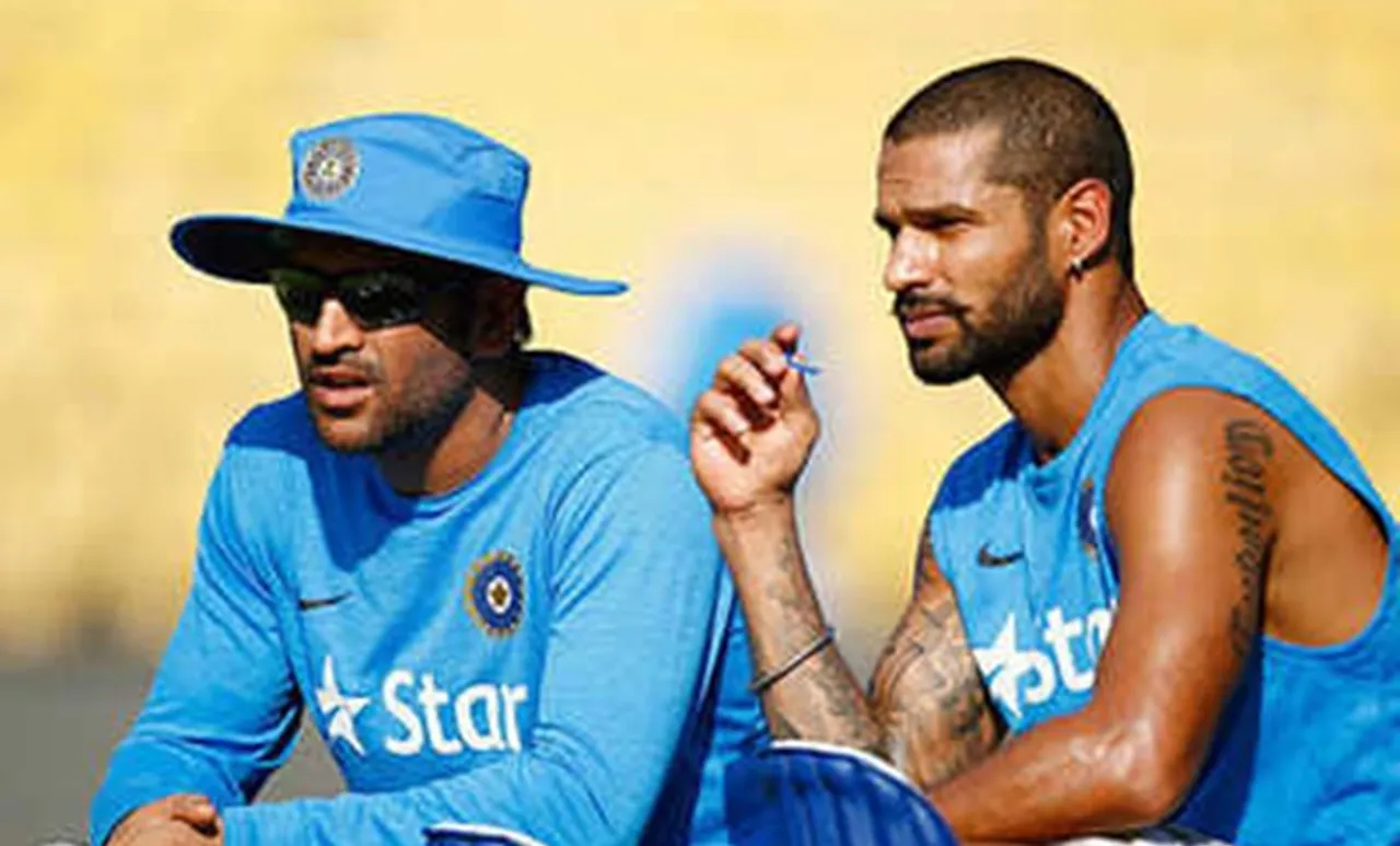 MS Dhoni, എംഎസ് ധോണി, Shikhar dhawan, ശിഖർ ധവാൻ, dhoni retirement, ധോണി വിരമിക്കൽ, ie malayalam, ഐഇ മലയാളം