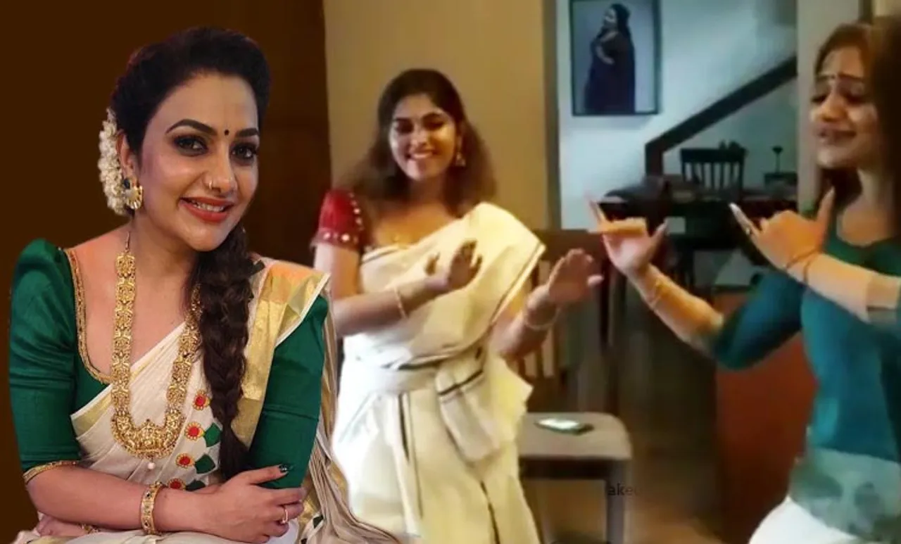 Rimi Tomy, റിമി ടോമി, Muktha, മുക്ത, Rimi tomy dance video, Rimi tomy viral video, Onam 2019, Indian express Malayalam, ഇന്ത്യൻ എക്സ്‌പ്രസ് മലയാളം