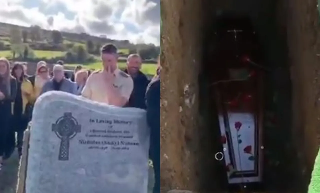 'എന്നെ തുറന്നുവിടൂ'; ശവപ്പെട്ടിയില്‍ നിന്നുള്ള ശബ്‌ദ‌ത്തിൽ അമ്പരന്ന് ബന്ധുക്കള്‍, വീഡിയോ