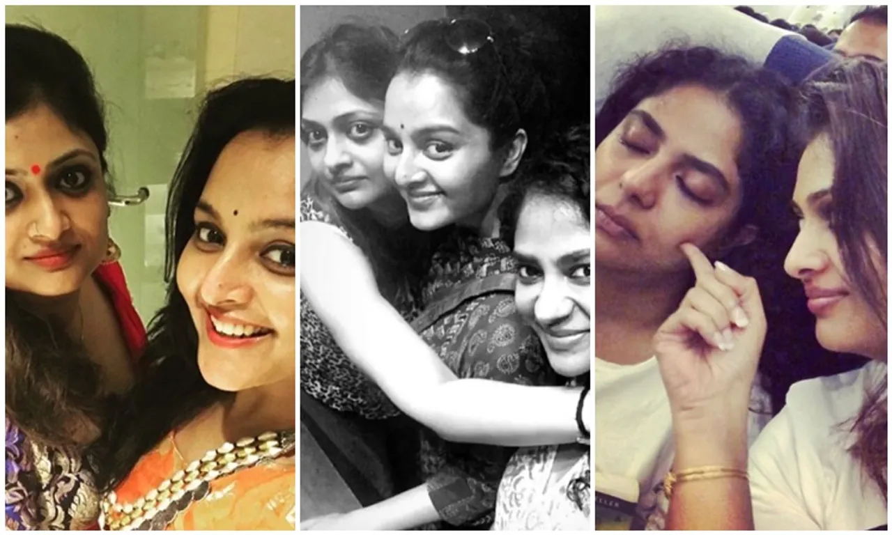 Manju Warrier, മഞ്ജു വാര്യർ, Poornima Indrajith, പൂർണിമ ഇന്ദ്രജിത്, Geethu Mohandas, ഗീതു മോഹൻദാസ്, friends, സുഹൃത്തുക്കൾ, friendship, സൗഹൃദം, iemalayalam, ഐഇ മലയാളം