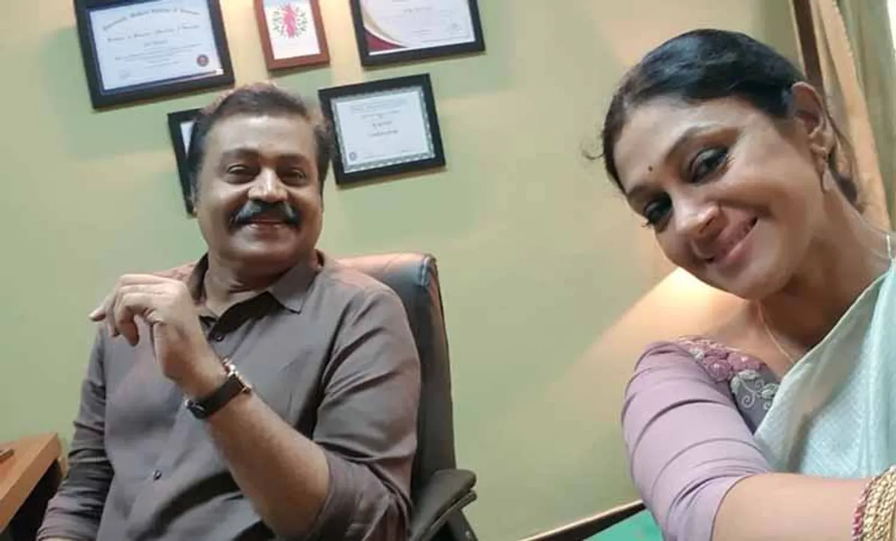Suresh gopi Shobhana join Dulquer Salmaan Kalyani Manichithrathahu Anoop Sathyan Film