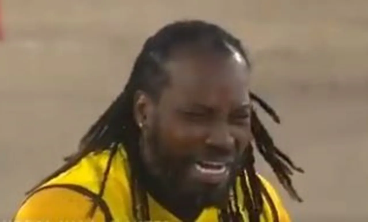 വിക്കറ്റിനായി കരഞ്ഞു നിലവിളിച്ച് ക്രിസ് ഗെയ്‌ൽ, വീഡിയോ