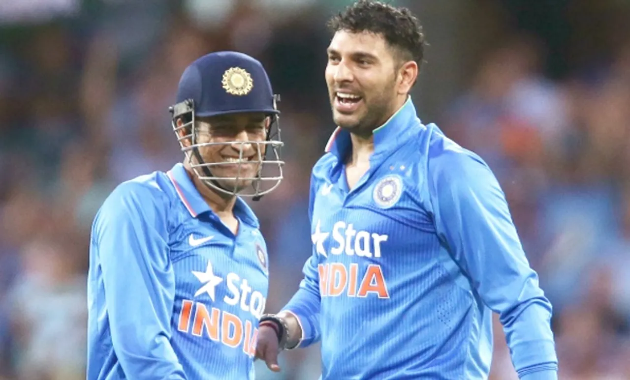 Yuvraj Singh, യുവരാജ് സിങ്, മഹേന്ദ്ര സിങ് ധോണി, MS Dhoni, Indian Cricket, ഇന്ത്യൻ ക്രിക്കറ്റ്, iemalayalam, ഐഇ മലയാളം
