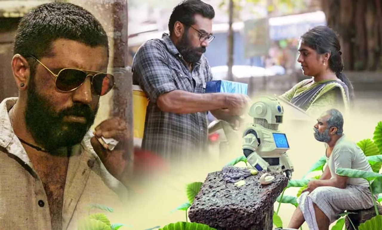 Nalpathiyonnu release, android kunjappan version 5.25 release, moothon release, നാൽപ്പത്തിയൊന്ന് റിലീസ്, 41 റിലീസ്, മൂത്തോൻ റിലീസ്, ആൻഡ്രോയിഡ് കുഞ്ഞപ്പൻ വേർഷൻ 5.25 റിലീസ്, Biju Menon, Nivin Pauly, Geethu Mohandas, Nimisha Sajayan, Soubin Shahir, Suraj Venjaramoodu, ബിജു മേനോൻ, ഗീതു മോഹൻദാസ്, നിമിഷ സജയൻ, സൗബിൻ ഷാഹിർ, സുരാജ് വെഞ്ഞാറമൂട്, Malayalam films, IE Malayalam, ഐ ഇ മലയാളം, ഇന്ത്യൻ എക്സ്‌പ്രസ് മലയാളം, Indian express Malayalam