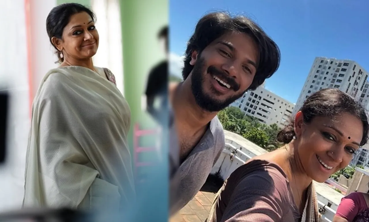 Shobhana, ശോഭന, Dulquer Salmaan, ദുൽഖർ സൽമാൻ, യമുനൈ ആട്രിലെ, anoop sathyan, anoop sathyan film, shobana. suresh gopi, dulquer salmaan, kalyani priyadarshan, yamunai aatrile, yamunai aatrile song, yamunai aatrile lyrics, yamunai aatrile video, yamunai aatrile shobana,