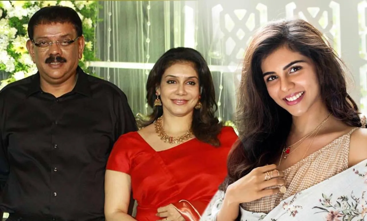 Kalyani Priyadarshan, Priyadarshan, കല്യാണി പ്രിയദർശൻ, പ്രിയദർശൻ, lissy, ലിസി, Priyadarshan-lissy wedding anniversary, പ്രിയദർശൻ-ലിസി വിവാഹ വാർഷികം, Kalyani Priyadarshan, കല്യാണി പ്രിയദർശൻ, ie malayalam, ഐഇ മലയാളം, ഇന്ത്യൻ എക്സ്പ്രസ് മലയാളം, Indian express Malayalam