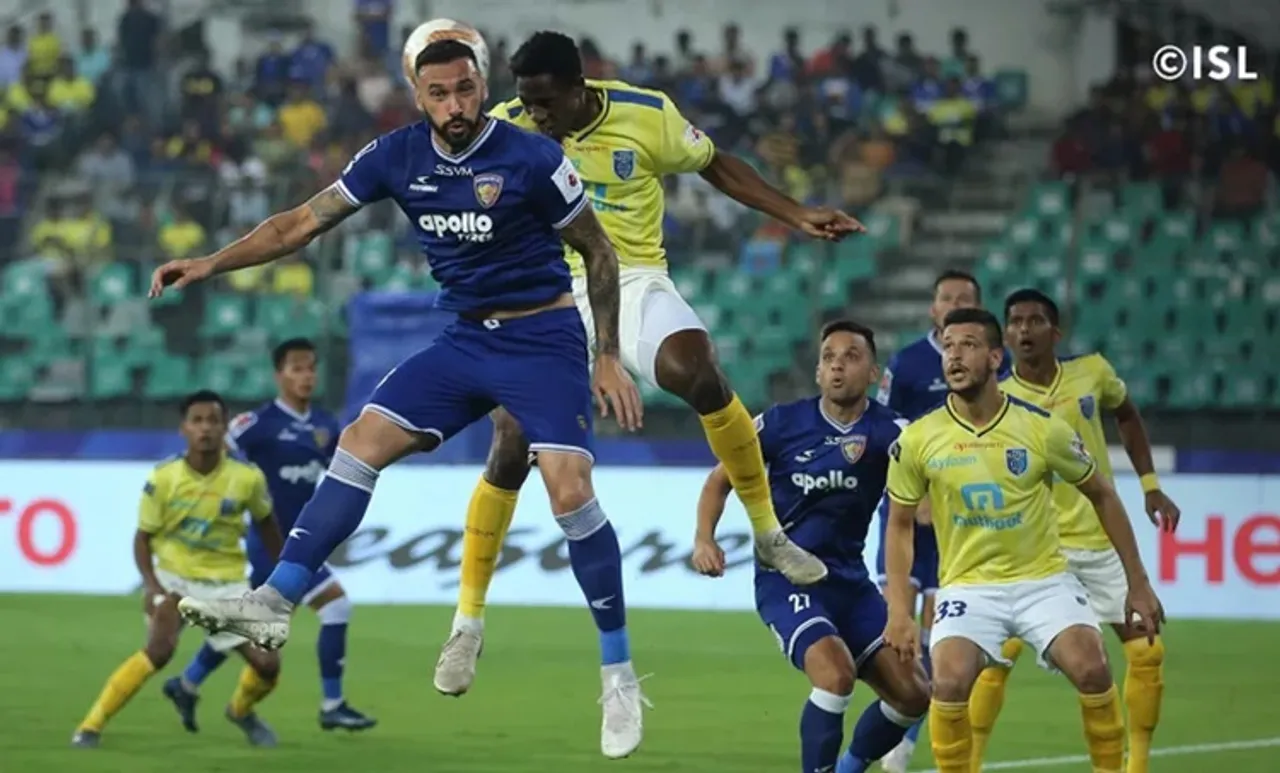isl, kerala blasters, chennayin fc, ഐഎസ്എൽ, കേരള ബ്ലാസ്റ്റേഴ്സ്, ചെന്നൈയിൻ എഫ്സി, match report, ie malayalam, ഐഇ മലയാളം