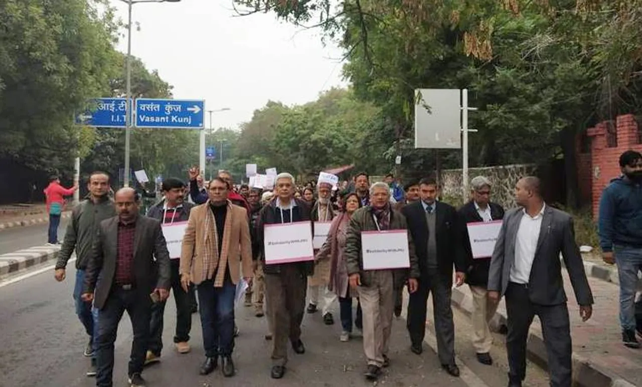 JNU march, ie malayalam