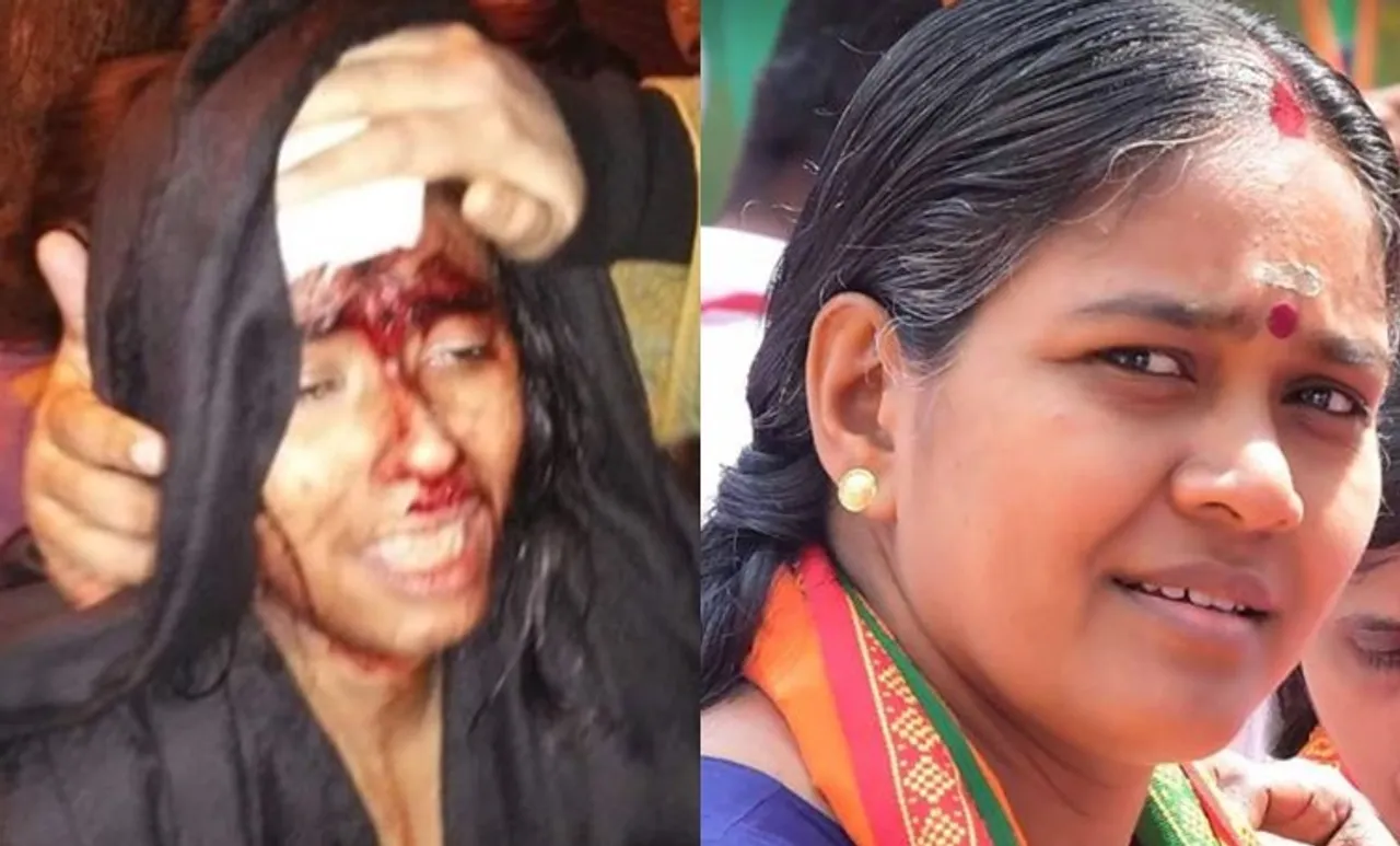 തല പൊട്ടി ചോര ഒലിക്കുമ്പോള്‍ മീഡിയക്ക് ബൈറ്റ് കൊടുക്കുന്നു; വിദ്യാര്‍ഥികളെ പരിഹസിച്ച് ശോഭ