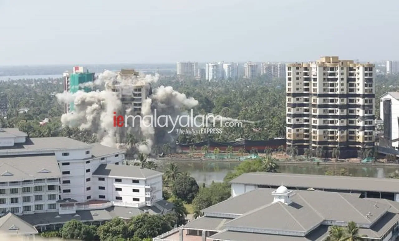 maradu flat, ie malayalam