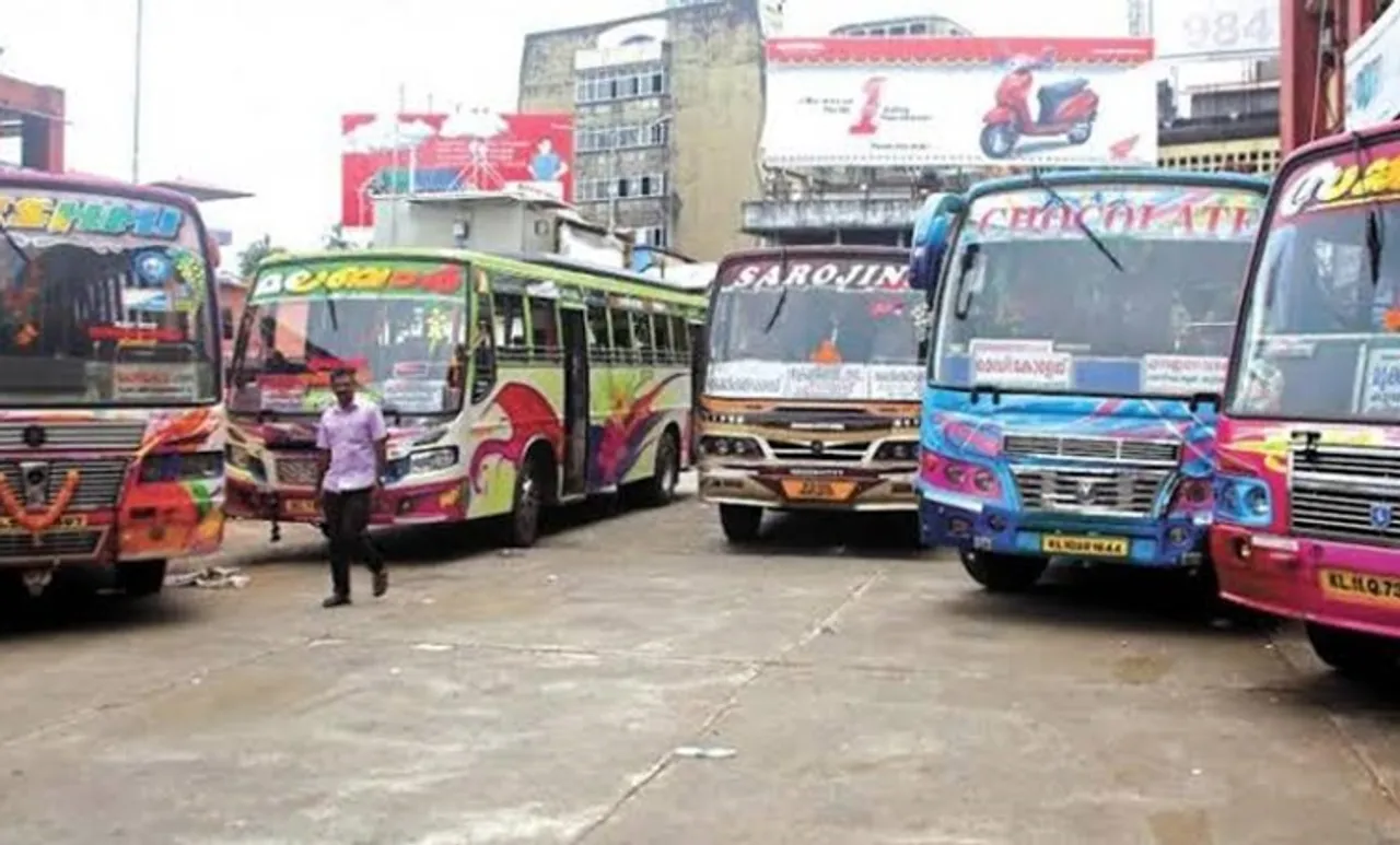 Bus Strike,Private Bus Strike,സ്വകാര്യ ബസ് സമരം, iemalayalam, ഐഇ മലയാളം