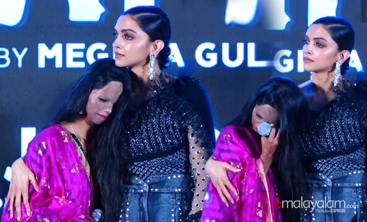 Deepika Padukone, Chhapaak, Meghna Gulzar, Deepika, Malti, Laxmi Agarwal, Deepika Padukone movies, Deepika Padukone latest news, Deepika Padukone news, Deepika Padukone films, ദീപിക പദുകോൺ, ചപ്പാക്ക്, മേഘ്ന ഗുൽസാർ, ലക്ഷ്മി അഗർവാൾ, ആസിഡ് ആക്രമണം, പുതിയ ചിത്രം, സിനിമ, Entertainment, സിനിമാ വാര്‍ത്ത, ഫിലിം ന്യൂസ്, Film News, കേരള ന്യൂസ്, കേരള വാര്‍ത്ത, Kerala News, മലയാളം ന്യൂസ്, മലയാളം വാര്‍ത്ത, Malayalam News, Breaking News, പ്രധാന വാര്‍ത്തകള്‍, ഐ ഇ മലയാളം, iemalayalam, indian express malayalam, ഇന്ത്യന്‍ എക്സ്പ്രസ്സ്‌ മലയാളം