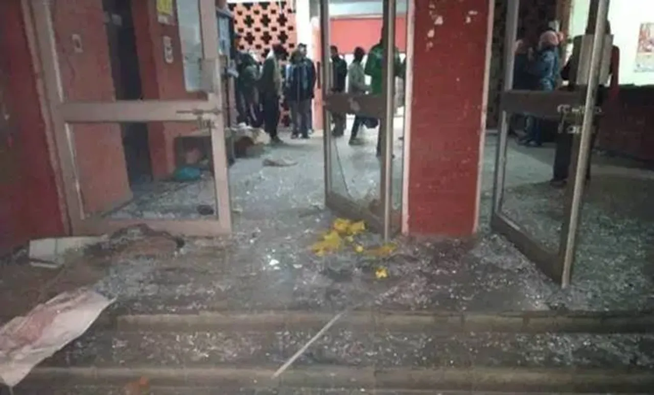 jnu attack, ie malayalam