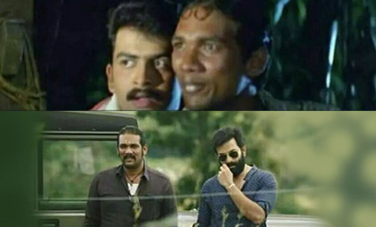 Sabumon, Prithviraj, സാബുമോൻ, പൃഥ്വിരാജ്, Ayyappanum Koshiyum, Ayyappanum Koshiyum Sabumon, Ayyappanum Koshiyum Prithviraj, അയ്യപ്പനും കോശിയും, Indian express malayalam, IE Malayalam, ഇന്ത്യൻ എക്സ്‌‌പ്രസ് മലയാളം, ഐ ഇ മലയാളം