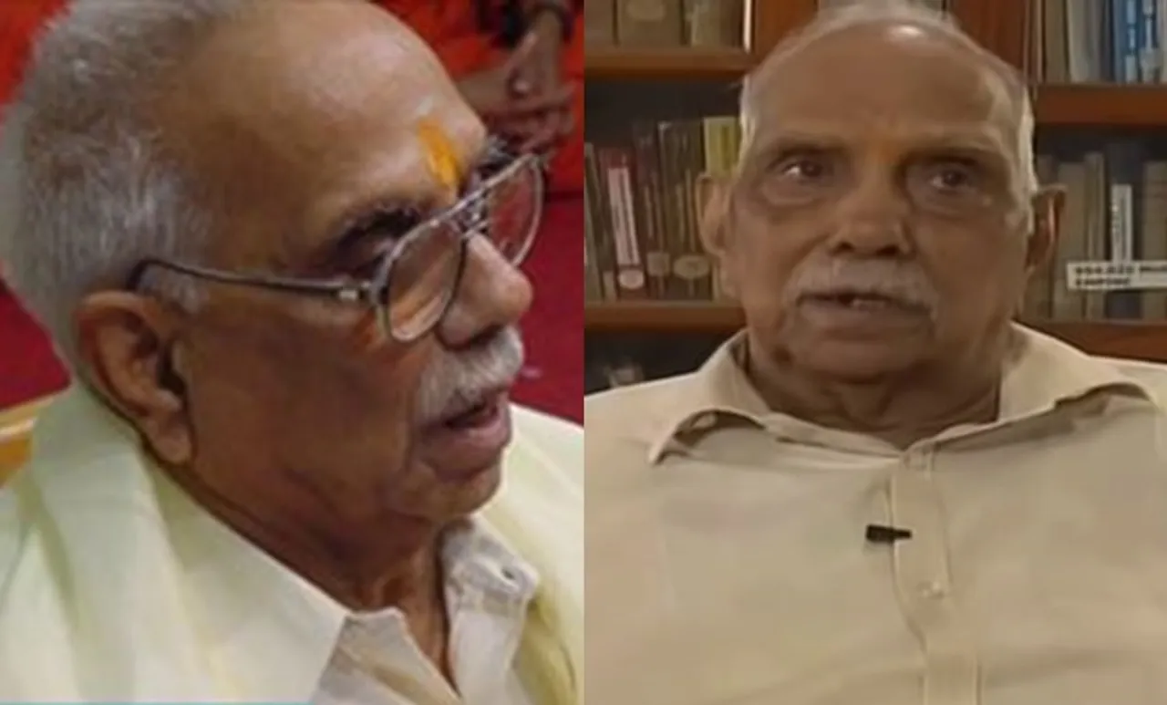 ഭാരത വിചാരകേന്ദ്രം ഡയറക്‌ടർ പി.പരമേശ്വരൻ അന്തരിച്ചു