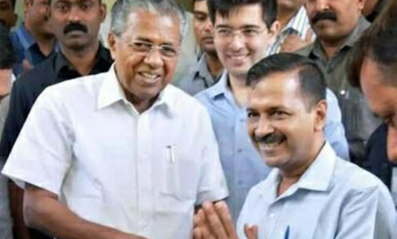 Pinarayi arawind Kejriwal