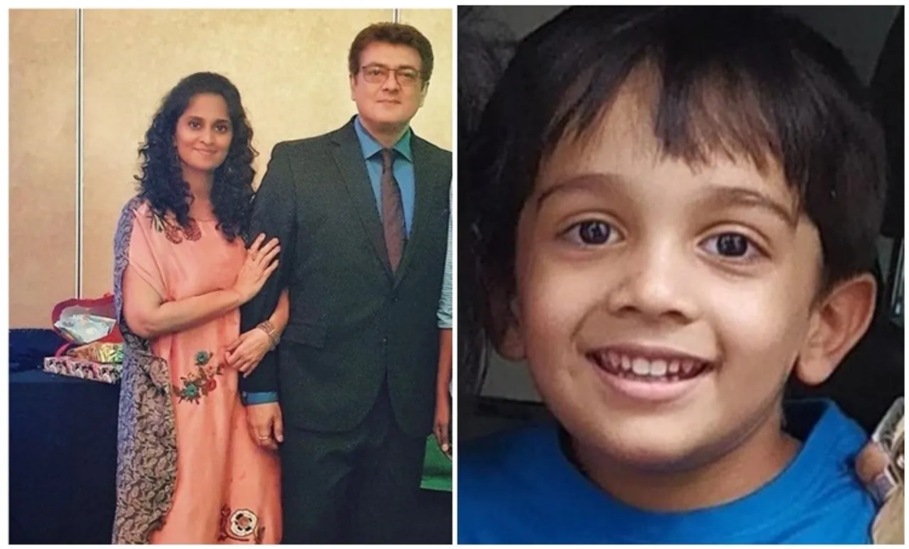 Ajith, അജിത്, Shalini, ശാലിനി, Aadvik ajith birthday, ആദ്വിക് ബർത്ത് ഡേ, Happy birthday Aadvik, Ajith and Shalini, അജിത്തും ശാലിനിയും, Ajith Shalini, അജിത് ശാലിനി, Ajith surprise party, iemalayalam, ഐഇ മലയാളം, Indian express malayalam, ഇന്ത്യൻ എക്സ്‌പ്രസ് മലയാളം