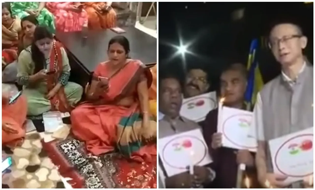 coronavirus, coronavirus india, corona virus bhaag ja, coronavirus song, women sing coronavirus song, കൊറോണ വൈറസ്, viral videos, indian express, coronavirus holi song, Go Corona... Go Corona song, indian express malayalam, IE malayalam