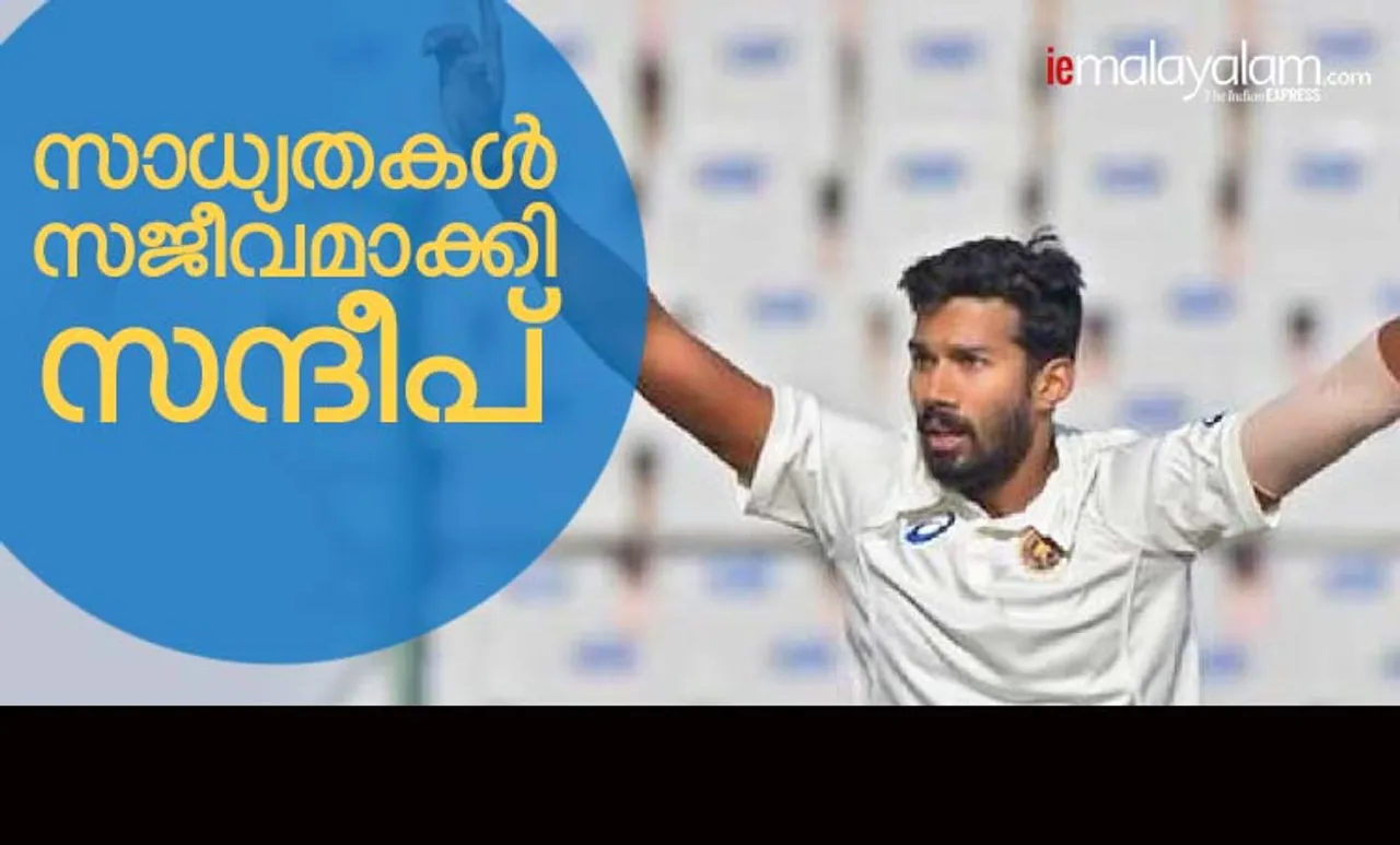 Sandeep Warrier, സന്ദീപ് വാര്യർ, Indian test team, ഇന്ത്യൻ ടെസ്റ്റ് ടീം, sandip warrier, സന്ദീപ്, sreesanth, tinu yohannan, sony cheruvathoor, ie malayalam, express sports, ഐഇ മലയാളം