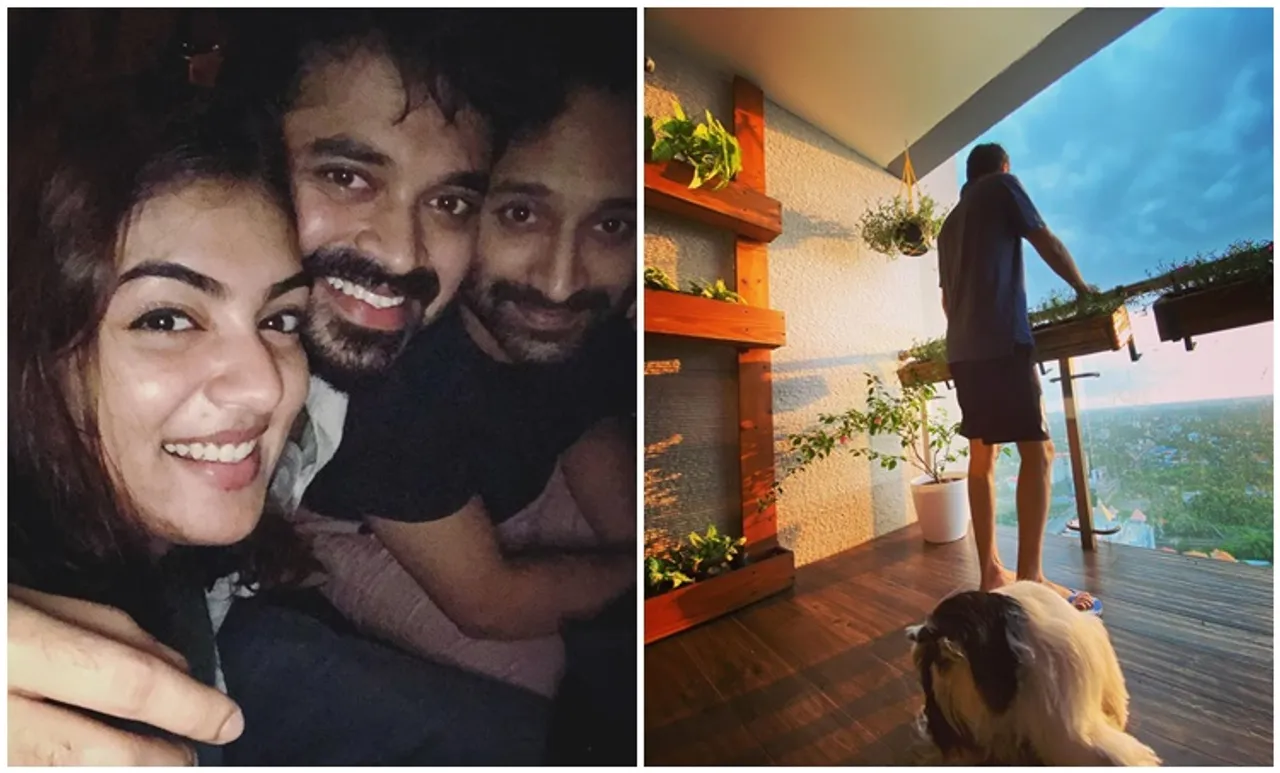 Nazriya, Fahad Fasil, Farhaan Fasil, Nazriya photos, Fahad photos, നസ്രിയ, ഫഹദ് ഫാസിൽ, ഫർഹാൻ ഫാസിൽ