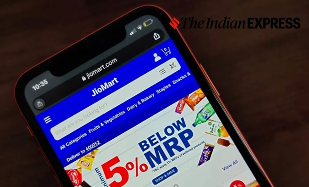 jio, jio mart, ജിയോ, ജിയോ മാർട്ട്, jiomart price, facebook, ഫെയ്സ്ബുക്ക്,whatsapp, വാട്സ്ആപ്പ്, reliance, reliance jio, റിലയൻസ്, റിലയൻസ് ജിയോ, whatsapp business, വാട്സ്ആപ്പ് ബിസിനസ്, Android, ios, ആൻഡ്രോയ്ഡ്, ഐഒഎസ്, e commerce, online shopping, ഇ കൊമേഴ്സ്, ഓൺ ലൈൻ ഷോപ്പിങ്, amazon, uber, grofers, big basket, ആമസോൺ, യൂബർ, ഗ്രോഫേഴ്സ്, ബിഗ് ബാസ്കറ്റ്, swiggy, zomato, സ്വിഗ്ഗി, സൊമേറ്റോ, retail,ചില്ലറ വ്യാപാരം, shopping,ഷോപ്പിങ്, grocery, പലചരക്ക്, fmcg, എഫ്എംസിജി, lockdown,covid-19, ie malayalam, ഐഇ മലയാളം