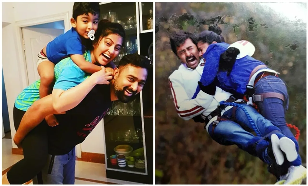 Sneha, സ്നേഹ, പ്രസന്ന, prasanna, prasanna daughter, prasanna sneha, prasanna sneha daughter, prasanna sneha family, prasanna sneha family photo, sneha daughter, prasanna latest, Indian express malayalam, ഇന്ത്യൻ എക്സ്പ്രസ് മലയാളം, ഐ ഇ മലയാളം,​ IE malayalam