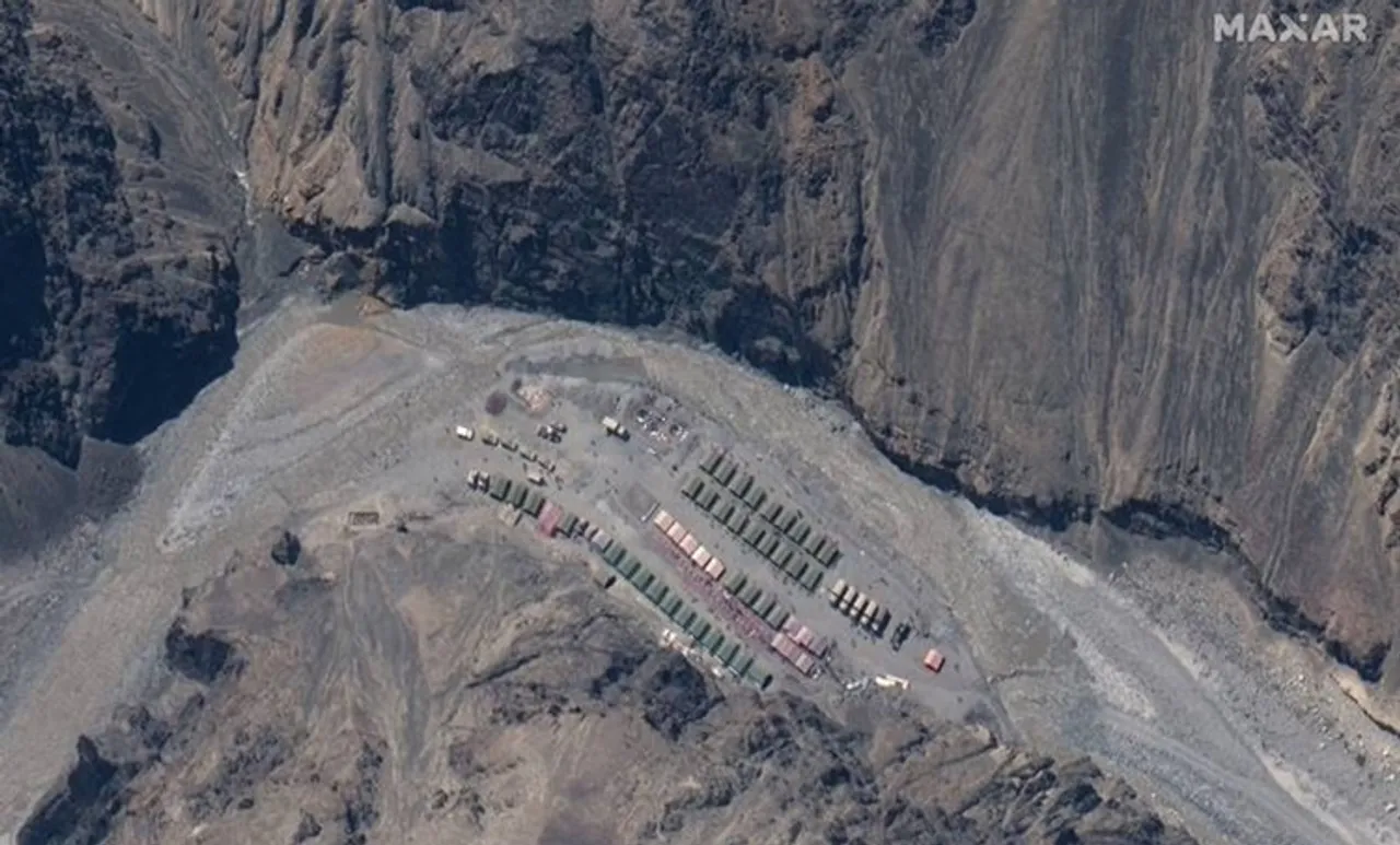 India China border dispute, satellite images India China border, LAC latest satellite images, India China face off, galwan valley, india china talks latest news, india china latest news, 20 soldiers killed, india china lac, indian express