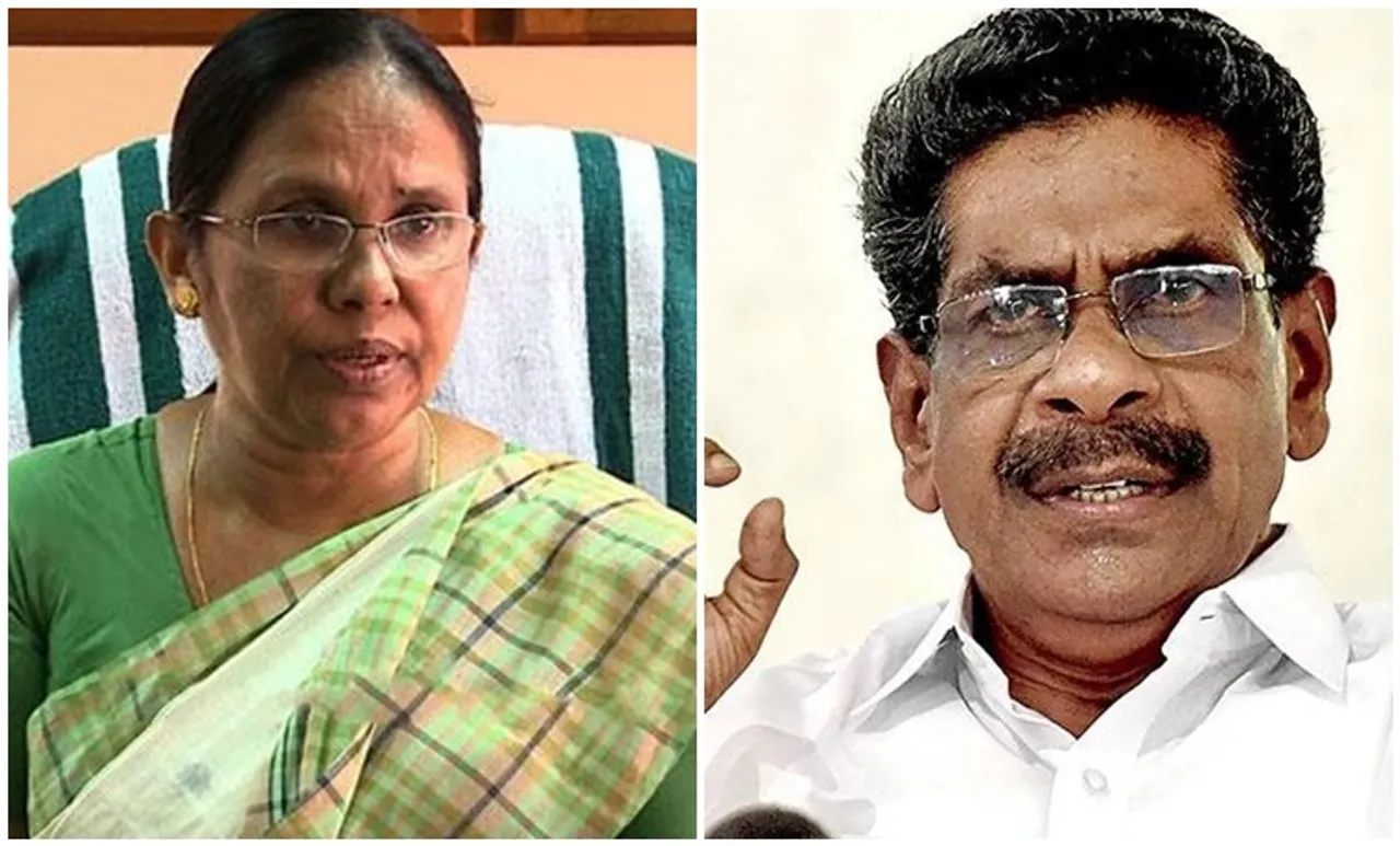 kk shailaja,mullappally ramachandran,ആരോഗ്യമന്ത്രി,കൊവിഡ് റാണി,നിപ്പാ രാജകുമാരി,മുല്ലപ്പള്ളി, iemalayalam, ഐഇ മലയാളം