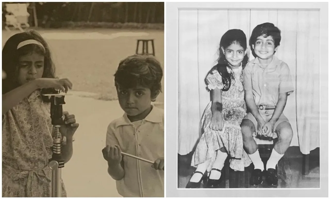 Abhishek Bachchan, shweta bachchan, Abhishek Bachchan shweta bachchan childhood photos