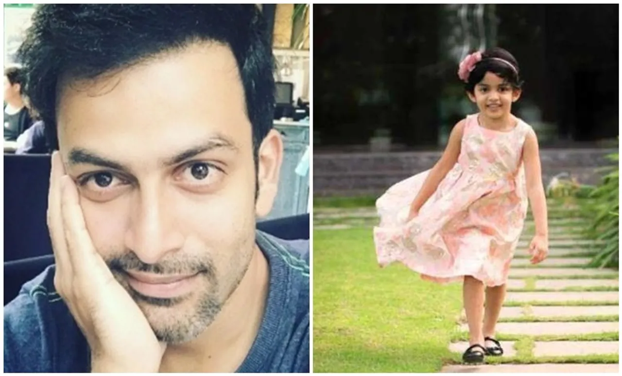 Prithviraj, Prithviraj daughter, Prithviraj daughter photo