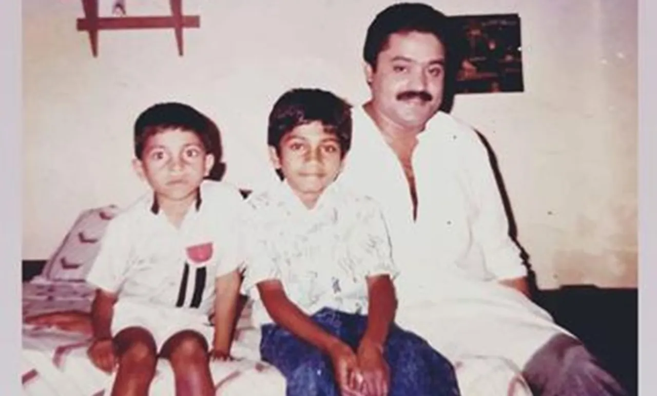 Suresh Gopi, soubin Shahir childhood photo, in harihar nagar location
