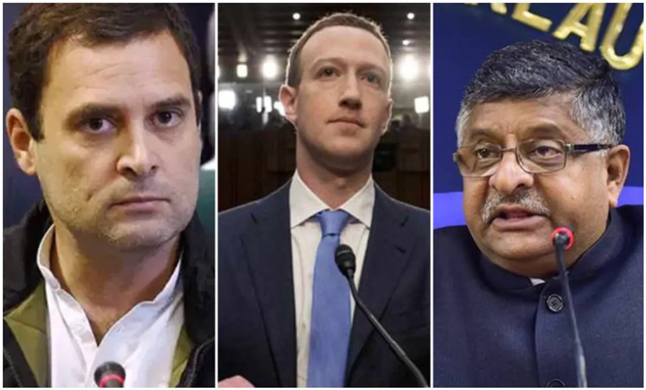 ravi shankar prasad, rahul gandhi, facebook, mark zuckerberg, ravi shankar prasad writes to zuckerberg, ankhi das, indian express