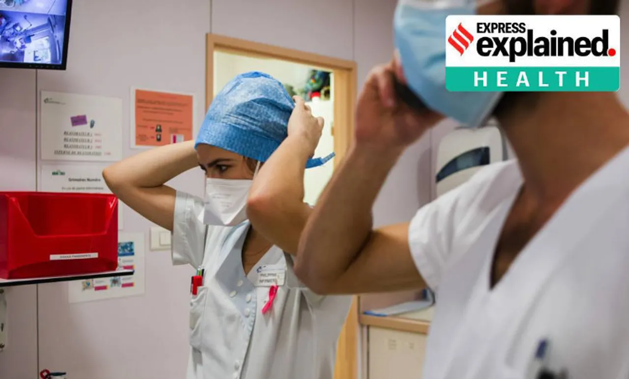 keywords" content="Coronavirus, Nurses coronavirus cases, Coronavirus risk for health staff, Explained health, Express explained, Indian express