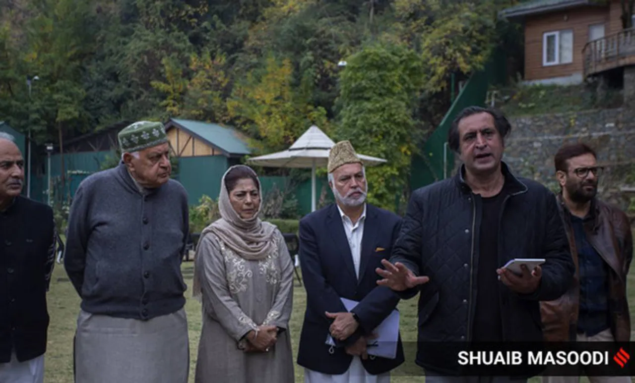 gupkar declaration alliance, peoples alliance for gupkar declaration, farooq abdullah gupkar declaration, J&K special status parties