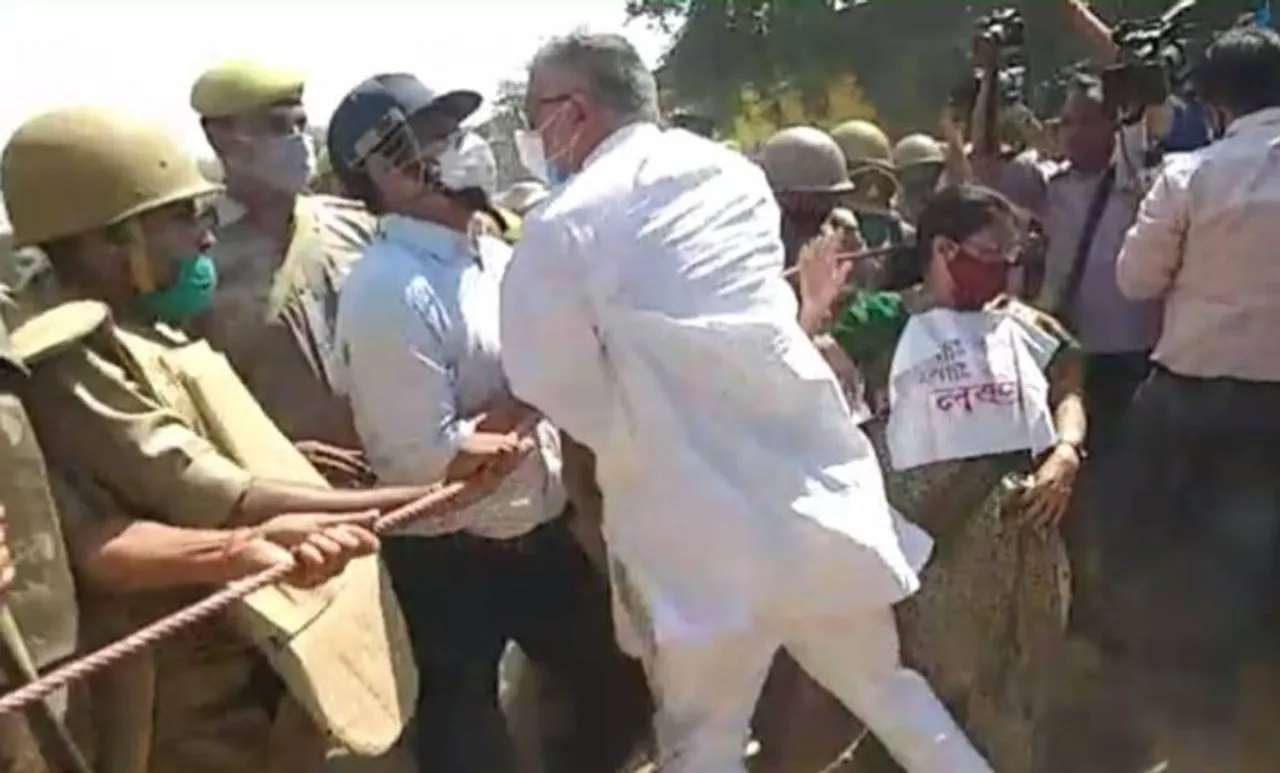 hathras case, hathras protests, hathras rape case, trinamool congress, tmc hathras, derek o brien, indian express, news, news in malyalam, malayalam news, national news, national news in malayalam, ഹത്രാസ്, യുപി, ഒബ്രിയേൻ, ഒബ്രയാൻ, ഡെറിക് ഒബ്രയാൻ, ie malayalam