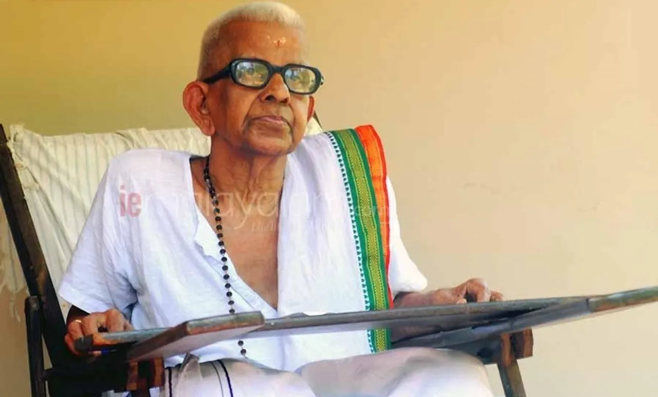 Akkitham, അക്കിത്തം, Akkitham Achuthan Namboothiri, Mahakavi Akkitham, Poet, iemalayalam, ഐഇ മലയാളം