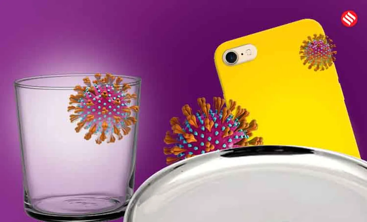 coronavirus on surfaces, coronavirus on glass, coronavirus latest study, covid-19 on currency, Covid-19 on glass, indian express news