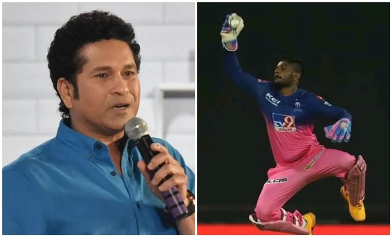 Sanju Samon, Sachin Tendulkar, Sanju Samson catch, Sachin Tendulkar on Sanju Samson catch, KKR vs RR, Rajasthan Royals
