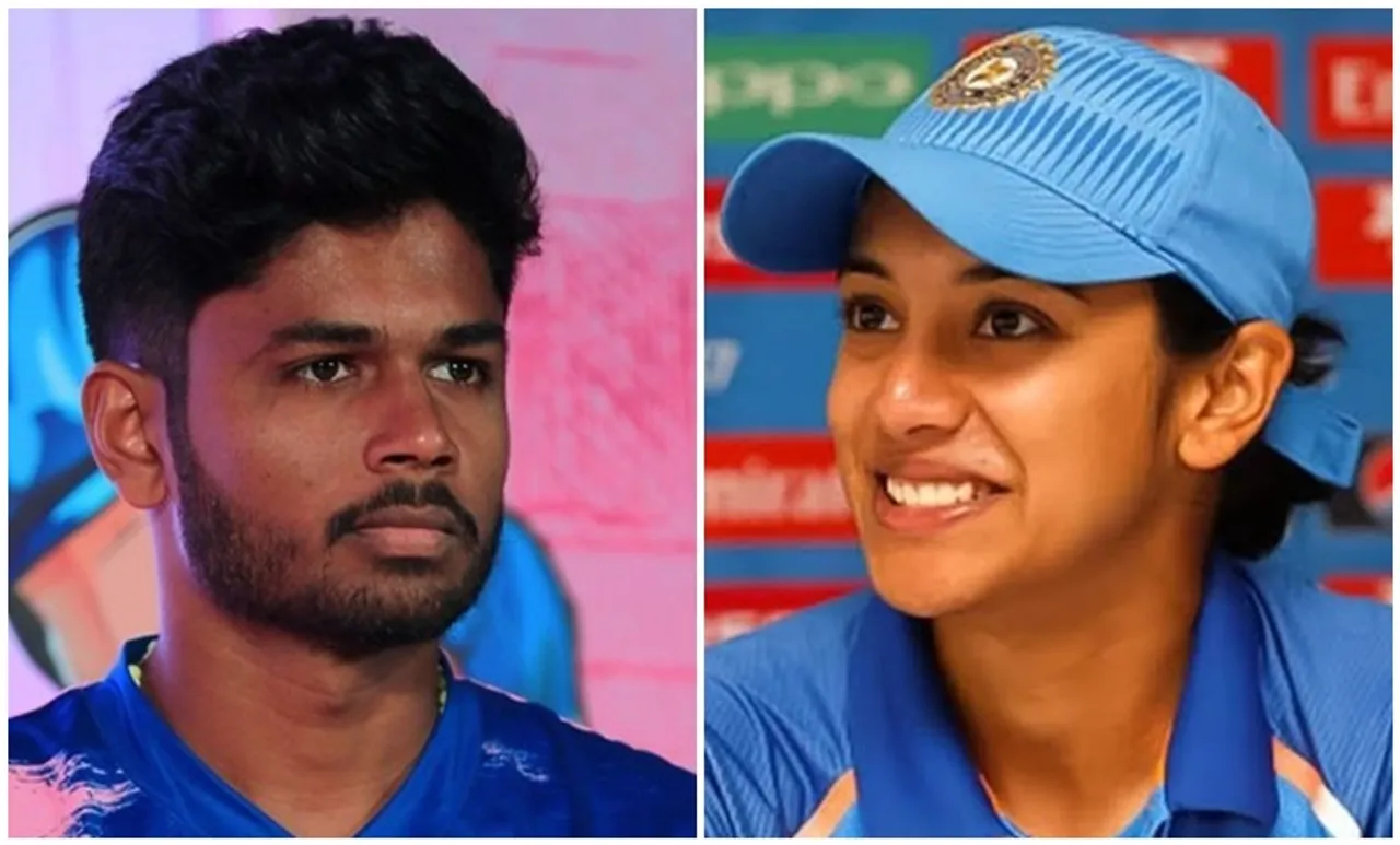 Smriti Mandhana, Sanju samson, സ്‌മൃതി മന്ദന, സഞ്ജു സാംസൺ, IPL 2020, ഐപിഎൽ 2020, IE Malayalam, ഐഇ മലയാളം