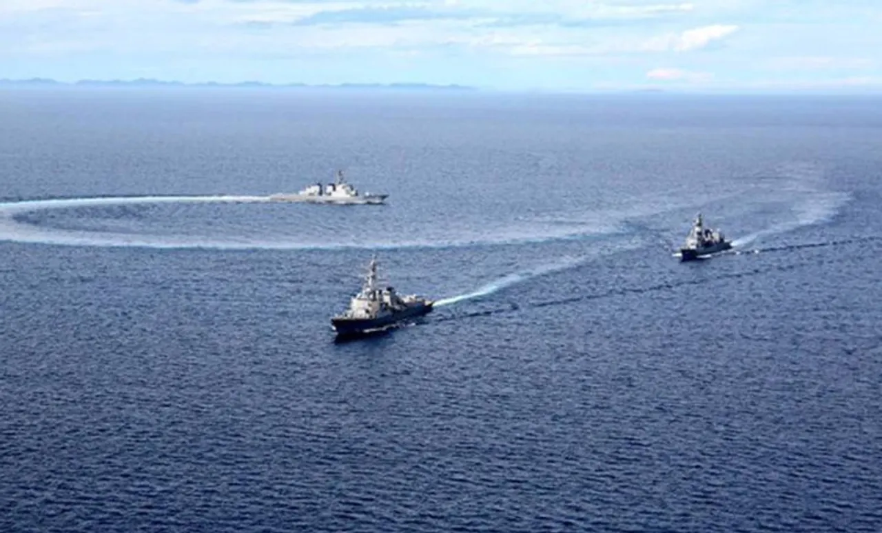 Malabar exercise 2020, Malabar exercise participants, what is Malabar exercise, Malabar exercise significance, Indian navy news, Malabar exercise china, Malabar exercise australia, Quad, indian express